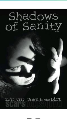 a poster with the words shadows of saffyy written in black and white on it