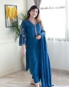 #eBay #eBayStore #eBaySeller #Indian #WinterSummerAndSpring #Blue #Handmade #SalwarKameez #India #VNeck #Women #YesFullyStitched #Cotton Festival Cotton Salwar Kameez With Naqshi, Cotton Salwar Kameez With Naqshi For Festivals, Cotton Salwar Kameez With Naqshi For Navratri, Traditional Blue Salwar Kameez With Naqshi, Blue Long Sleeve Salwar Kameez With Naqshi, Blue Shantoon Traditional Wear For Diwali, Blue Shantoon Straight Kurta Set, Bollywood Style Blue Naqshi Salwar Kameez, Blue Shantoon Unstitched Suit With Straight Kurta