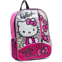 Hello Kitty Backpack 16" New! Item Comes From A Smoke-Free Home I Do Not Accept Returns! All Sales Are Final! If You Are Satisfied With Your Purchase Please Leave 5-Star Ratings. Thanks For Looking! Hello Kitty Backpack, Kitty Backpack, Scene Accessories, Mesh Backpack, Luggage Brands, Hello Kitty Pink, Luggage Store, Friends Characters, Kids Travel