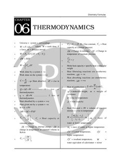 thermodymics text and an image of a circle with letters on it