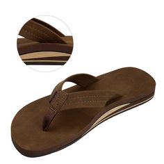 Mens Flip Flops Arch Support Sandals Indoor and Outdoor Slipper - Dark Brown - CB18063T8NN - Men's Shoes, Slippers  #Slippers #Men's #Shoes # #Slippers Brown Open Toe Flip Flops For Beach Season, Brown Cushioned Flip Flops For Summer, Summer Brown Flip Flops For Beach Season, Brown Synthetic Flip Flops For Beach, Brown Summer Surfing Flip Flops, Brown Sandals For Surfing In Summer, Adjustable Brown Sandals For Beach Season, Brown Summer Flip Flops With Cushioned Footbed, Brown Summer Sandals For Surfing