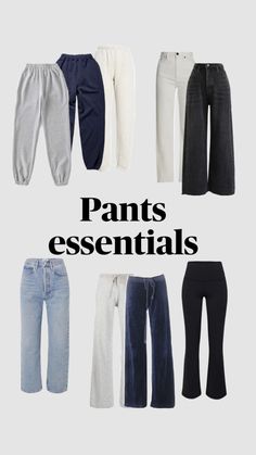 Clothes Shuffles, Winter Essentials Clothes, Closet Essentials, Clothing Essentials, Cute Simple Outfits