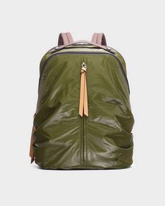 Built for your commute. This is the all-encompassing, ultra-comfortable backpack: crafted from 100% recycled nylon, with a front zip for easy access. Lined in soft corduroy, with a handy key attachment, a secure laptop compartment, and padded back panel. rag & bone Women's Large Backpack | Military Olive. Versatile Nylon Backpack With Ykk Zipper, Urban Green Nylon Backpack, Modern Green Nylon Backpack, Green Nylon Urban Backpack, Green Nylon Backpack With Zipper Pocket, Green Nylon Standard Backpack, Nylon Backpack With Top Carry Handle For On-the-go, Nylon Backpack With Functional Pockets For On-the-go, On-the-go Nylon Backpack With Functional Pockets