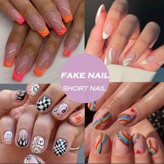 Frosted Nails, Baby Boomers Nails, New Nail Trends, Fake Nails Long, April Nails, Spring Nail Designs, Coffin Press On Nails, Nails Only, Kawaii Nails