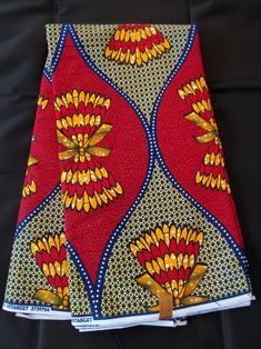 DESCRIPTION African Ankara Fabric. This is high quality African print is 100% cotton and it's 45 inches wide. It is used for making African Clothing, African quilts, & For Home decoration. FYI: Print is Double sided. The listing is for 6yards Each piece of fabric measures: 210-216in by 45in for 6yards If you purchase more than one yard, you will receive one continuous piece. *If you require more than what I have listed, feel free to send me email. CARE INSTRUCTIONS:•DO NOT BLEACH•Hand wash with cold water and mild soap or Dry clean•Press with warm iron on the wrong side only. Color may be different due to your monitor Red Ankara Fabric, Multicolor Printed Ankara Fabric, Black Ankara Fabric With Colorful Pattern, Ankara Fabric With Vibrant Print, Clean And Press, Vibrant Patterned Ankara Fabric, African Quilts, Hair Bonnet, Head Wrap Headband