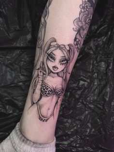 Bratz tattoo ideas bratz doll y2k Bratz Doll Tattoo Ideas, Bratz Doll Tattoo, Brats Tattoo, Bratz Tattoo, Sketches Book, Tattoo Y2k, Y2k Tattoo, Doll Tattoo, Wild Tattoo