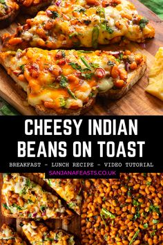 Cheesy Masala Beans on Toast South Asian Home, British Nostalgia, Cooking With Ghee, Chilli Cheese Toast, Indian Breakfast Recipes, Vegan Breakfast Recipes Easy, Cheese Scone Recipes