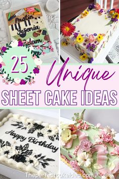 25 unique sheet cake ideas for any occasion