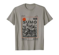 PRICES MAY VARY. Timeless Tribute: "Sumo - Tokyo Japan" vintage design pays homage to the rich history and cultural significance of sumo wrestling in Tokyo, capturing the essence of this iconic sport with its retro-inspired aesthetic. Authentic Artistry: Featuring vintage-style illustrations and classic typography, this design evokes a sense of nostalgia and authenticity. Lightweight, Classic fit, Double-needle sleeve and bottom hem Classic Typography, Japanese Tshirt, Inspired Aesthetic, Japan Vintage, Tokyo Japan, Retro Design, Vintage Japanese, Retro Inspired, Vintage Design