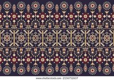 an abstract design in red, beige and blue colors on a black background with gold accents