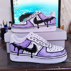 Wallpaper Nike, Nike Shoes Women Fashion, Custom Sneakers Diy, Custom Shoes Diy, Diy Sneakers, Nike Shoes Air Force, Nike Shoes Girls, Nike Fashion Shoes