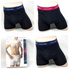 Brand New With Tag. 100% Authentic. Same Or Next Day Shipping Msrp: $42.50 Save Now! The More You Bundle - The Better Offer You Get! A Calvin Klein Icon. The Essential Designer Boxer Brief Reinvented In Extra-Soft Cotton Stretch. Made With Wicking To Keep You Cool And Dry. Designed With The Original Calvin Klein Logo Waistband, This Is A Sporty Look That Feels Sexy Everyday. With A Supportive Pouch And Longer Leg Line, This Is Our Best Selling Style. Full Rise. Waistband Sits At The Regular Leve Calvin Klein Fitted Multi-pack Boxer Briefs, Calvin Klein Fitted Boxer Briefs For Sports, Sporty Fitted Calvin Klein Boxer Briefs, Designer Boxers, Calvin Klein Black, Boxer Briefs, Sporty Look, Keep Your Cool, Long Legs