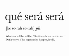 an advertisement for a perfume brand with the words'que sera sera'and'ke se - rah - serial ph '