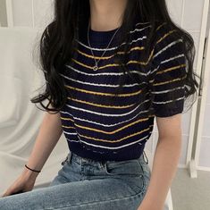 Fashion Outfits Korean, Korean Casual Outfits, Trendy Fashion Tops, Teenage Fashion, Tomboy Style Outfits, Korean Casual, Fashionista Clothes, Easy Trendy Outfits, 2022 Fashion