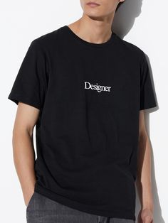 Elevate your streetwear collection with our Chic Serif Designer T-Shirt. This minimalist yet stylish tee is perfect for artists, designers, and fashion enthusiasts who appreciate a blend of simplicity and elegance. Featuring the word "Designer" in a sophisticated serif font, this tee embodies a clean and modern aesthetic. The classic typography adds a touch of refinement to your streetwear look, making it a versatile piece for any wardrobe. Crafted from premium, soft cotton, this t-shirt ensures Classic Typography, Streetwear Collection, Serif Font, Modern Aesthetic, Tee Design, Favorite Outfit, Shirt Designs, Bathing Beauties, Adult Outfits