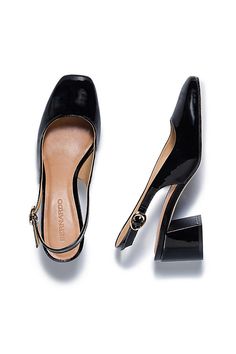 Leather upper, insole, sole Buckle styling Imported | Alexia Heels by Bernardo in Black, Women's, Size: 7.5, Leather at Anthropologie Black Almond Toe Slingback Pumps With Leather Sole, Zara Fitted Leather Heels, Aquazurra Tequila Heels, Zara Black Heels With Buckle Closure, High-end Black Leather Heels, Aquazzura Heels Black, Anthropologie Shoes, Vegas Outfit, Shoe Shop