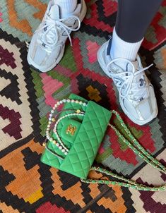 New trend with charms and handbags | Chanel bag with charms| handbag charms | handbag charms ideas| gren chanel handbag with charms Bag With Charms, Handbag Ideas, Handbags Chanel, Handbag Charms, New Trend, Newest Trends, Chanel Handbags, Spring Collection, Chanel Bag