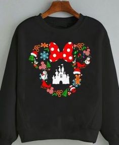 Sweatshirt Archives - Page 2 of 7 - appareloves.com Wdw Christmas, Disney Box, Cute Couple Shirts, Disney Couple, Disney Couple Shirts, Disney Christmas Shirts, Disney Vacation Shirts, Christmas Disney, Couple Shirt