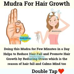 Mudra For Hair Growth, Healing Yoga, Health And Fitness Articles