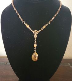 SALE, Jade Pendant, Jade and Pearl Necklace, Tear Drop Pendant, Sterling Silver or Brass Chain, Cultured Pearls, Tiger Eye, Bronzite stones Tear Drop Pendant, Pear Shaped Pendant, Autumn Necklace, Personalized Pendant, Jade Stone, Leaf Necklace, Pretty Earrings, Jade Pendant, Leaf Pendant