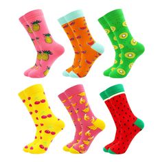 PRICES MAY VARY. The High Quality: crazy funky novelty fun socks，it made of 80% cotton, 15% acrylic and 5% spandex Size: women shoes size 7-12 Machine Wash: these colorful funky pattern socks ,dry at a low temperature, no bleach Gift: funny designs cotton silly socks, for adding fun and cheer to your everyday TOEJYJ Fun Womens Socks, Colorful Crazy Cool Funny Socks, Patterned Funky Novelty Socks Size 9-11 Fun Red Socks For Gifts, Fun Winter Cotton Socks, Fun Cotton Winter Socks, Playful Summer Socks As A Gift, Playful Summer Socks For Gifts, Playful Summer Gift Socks, Trendy Yellow Socks For Gift, Playful Red Cotton Socks, Winter Novelty Cotton Socks