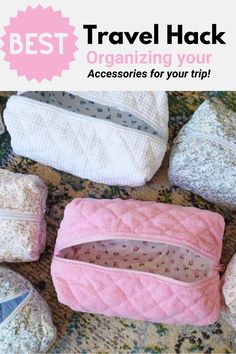 If you're anything like me, packing for a trip can be a mix of excitement and a touch of chaos. The key to staying organized—and keeping your essentials easily accessible—is finding the perfect travel accessories. Enter the Floral Quilted Cotton Makeup Bag, a chic and practical solution for your packing woes. Packing For A Trip, Travel Hack