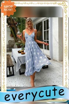 Casual Green Sling Print Women Dress Summer Sexy V-neck Holiday Style Maxi Dress Elegant High-waist Lace-up Ruffle Dress Maxi Dress Elegant, Holiday Style, Dresses By Length, Style Maxi Dress, Dress Elegant, Dress Summer, Women Dress, Holiday Fashion, Long Maxi Dress