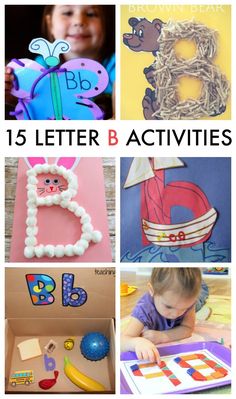 15 letter b activities for toddlers and preschoolers to do at home or in the classroom