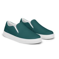 Made for comfort and ease, these Men's Slip-On Canvas Shoes are stylish and the ideal piece for completing an outfit. Equipped with removable soft insoles and rubber outsoles, it's also easy to adjust them for a better fit. *  100% polyester canvas upper side *  Ethylene-vinyl acetate (EVA) rubber outsole *  Your brand on the box, insole, and tongue of the shoe  *  Breathable lining, soft insole *  Elastic side accents *  Padded collar and tongue *  Printed, cut, and handmade *  Blank product so Slip-on Sneakers With Contrast Sole For Streetwear, Slip-on Sneakers With Rubber Sole For Streetwear, Streetwear Slip-on Sneakers With Rubber Sole, Vulcanized Sole Slip-on Sneakers For Streetwear, Comfortable Slip-on Skate Shoes With Vulcanized Sole, Casual Custom Slip-on Sneakers With Contrast Sole, Comfortable Slip-on Skate Shoes For Streetwear, Slip-on Canvas Shoes With Rubber Sole For Streetwear, Casual Slip-on Skate Shoes With Textured Sole