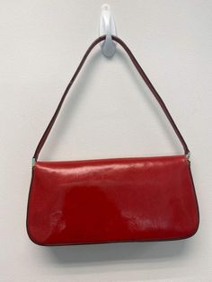 Description : Authentic vintage small red Kate Spade bag with cream stitching. Item Number : P32 Category : Handbags Brand : Kate Spade Retro Red Rectangular Shoulder Bag, Vintage Red Shoulder Bag For Daily Use, Vintage Red Rectangular Shoulder Bag, Classic Red Satchel Baguette Bag, Classic Red Baguette Bag For Daily Use, Retro Red Shoulder Bag With Removable Pouch, Red Retro Shoulder Bag With Removable Pouch, Kate Spade Red Evening Bag, Retro Red Leather Shoulder Bag