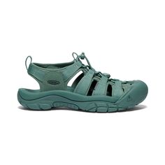 Women's Newport H2 Monochrome/Dark Forest Closed Toe Sandal | KEEN Water Playground, River Rafting, Closed Toe Sandals, Water Sandals, Best Water, Hiking Sandals, Mountain Life, Women Shoes Flats Sandals, Active Outfits