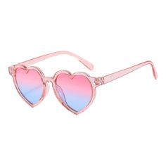 Super sweetheart shape kid's sunglasses are pink with purple-pink lenses. Perfect for summer fun outings, at poolside or beach. Frame Material: Plastic Lenses Optical Attribute: UV400 Lens Height: 42mm Lenses Material: Plastic Immediate ship! Vintage Linen Dress, Pink Lenses, Hannah Rose, Rose Shop, Beach Frame, Heart Sunglasses, Twirl Dress, Kids Sunglasses, Pink Kids