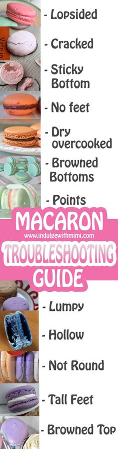 macaron troubleshooting guide for beginners