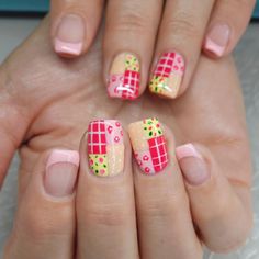 Quilt Nail Art, Quilt Nails Designs, Quilt Nails, Quilted Nails, Pattern Nails, Greenfield Village, Finger Art, Aesthetic Nails, Nail Patterns