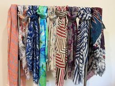 Beautiful scarves for comfortable wearing with designer colors and patterns. These are perfect to add some cool vibes to your dress. A perfect usable gift for your guests too. Random bag of a set of 3 or set of 5 will include scarf in different sizes and design, scarves are in soft material (Cotton, Art Silk, Sateen) Each piece will be packaged separately for a perfect gift The set will be a random scarf- rectangle, square, or infinity scarf. (A beautiful mix of surprise in the bag) Scarves' pic Trendy Multicolor Scarves For Spring, Trendy Multicolor Spring Scarves, Casual Spring Scarves For Gift, Casual Spring Scarves For Gifts, Trendy Scarves For Spring Gift, Trendy Printed Scarves For Summer, Trendy Patterned Scarf For Spring, Trendy Patterned Summer Scarves, Usable Gifts