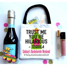 Tequila Fiesta Party Bag. Fiesta Party Oh Shit Kits! EMPTY Tequila Hangover Kit. Bachelorette or Wedding Favor Bags, Party welcome Bag. Personalised Party Bags, Champagne Campaign