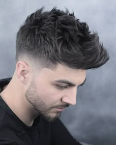 Fine Thick Hair, Mens Hairstyles Medium, Mens Hairstyles Thick Hair, Medium Length Hair Men, Faded Hair