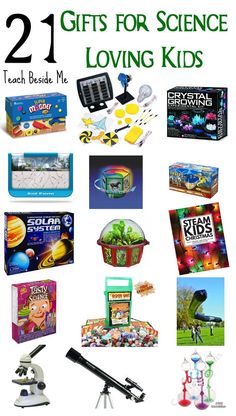 some science gifts for kids that are great for their teacher or student to use in the classroom