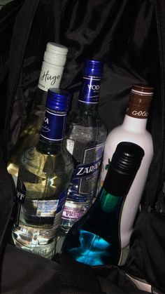 the contents of a duffel bag are neatly packed