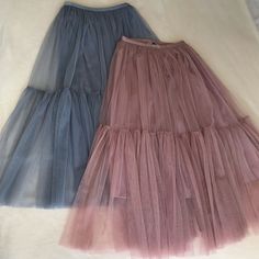 Gorgeous Soft Tulle Skirts Still In Trend. There’s A Great Think About It - Material Is Very Soft And Doesn’t Stick To The Edge As The Cheap Material Does. Very Good European Quality For Sure (Not China!) Size S/M The Price For One Item. Colour Is Grey-Blue And Dusty Rose. Unfortunately There Is No Such Colours In Description Options This Skirt Looks Amazing With Boots And Jacket :) Timeless! Warm Jacket, Dusty Rose, Blue Grey, Tulle Skirt, Grey, Blue, Women Shopping, Color