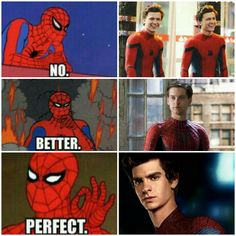 spider - man and the amazing spider - man are in different stages of their lives