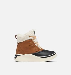 Women's Boots & Wedge Booties | SOREL Sorel Snow Boots Outfit, Sorel Out And About Boot Outfit, Sorel Boots Outfit, Snow Boots Outfit, Boot Styling, Sorel Snow Boots, Sorel Winter Boots, Womens Waterproof Boots, Duck Boot