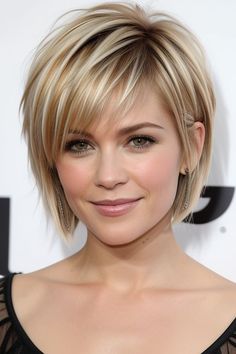 29  Short Shag Haircuts 19 Hair Dye Color Ideas, Grey Hairstyles, Stacked Haircuts, Haircuts For Medium Length Hair, Short Hair Images