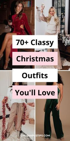 Xmas Dresses For Women Outfit Ideas, Christmas Themes Outfits, Christmas Party Looks Women, Casual Christmas Party Outfit 2023, Christmas Outfit 2023 Women, Christmas Theme Outfit Ideas, Women’s Holiday Party Outfit, Xmas Eve Outfits Women, Holiday Outfits Christmas Party Over 40