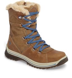 Santana Canada Majesta 2 Faux Fur Lined Waterproof Boot (Women) | Nordstrom Leather Waterproof Boots With Faux Fur Lining, Leather Waterproof Boots For Cold Winter Weather, Rugged Waterproof Boots For Outdoor Activities, Leather Boots With Faux Fur Lining For Cold Weather, Winter Boots With Plush Lining For Outdoor, Winter High-top Waterproof Boots, Casual Boots With Plush Lining, Outdoor Waterproof Boots With Shearling And Round Toe, Winter Insulated Shearling Boots