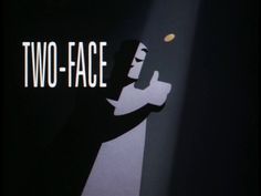 the silhouette of a man holding a tennis racquet in front of two - face text