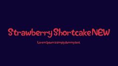 Strawberry Shortcake Font: Download Free for Desktop & Web Use Font Download Free, Font Bubble, Geometric Font, Best Free Fonts, Font Inspiration