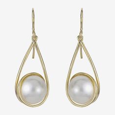 Pearl Type: Cultured Freshwater PearlsFeatures: Quick ShipEarring Back: WireStone Cut: RoundPearl Size: 9.5mMetal Color: YellowEarring Length: 35mmEarring Width: 10mmCare: Wipe CleanBirthstone: June BirthstoneEarrings Style: Drop Earrings, Solitaire EarringsMetal: 14k GoldCountry of Origin: Imported Evening 14k Gold Pearl Drop Earrings, 14k Gold Teardrop Pearl Earrings For Pierced Ears, 14k Gold Teardrop Pearl Earrings, Classic Round Teardrop Earrings, Gold Pearl Teardrop Earrings For Formal Occasions, Classic Gold Pearl Teardrop Earrings, Yellow Gold Teardrop Pearl Earrings For Party, Pearl Teardrop Pierced Earrings, Modern Teardrop Pearl Earrings For Anniversary