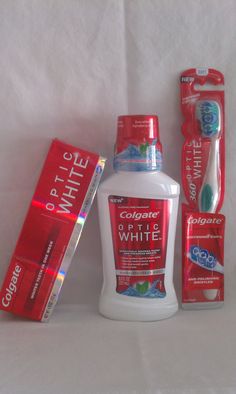 Colgate Optic White Toothpaste, Optic White Toothpaste, Toothbrush And Toothpaste Aesthetic, Colgate Aesthetic, Whiting Toothpaste, Toothpaste Aesthetic, Toothpaste Colgate, Colgate Toothbrush, Baby Bottle Tooth Decay