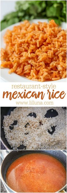 mexican rice is an easy and delicious side dish